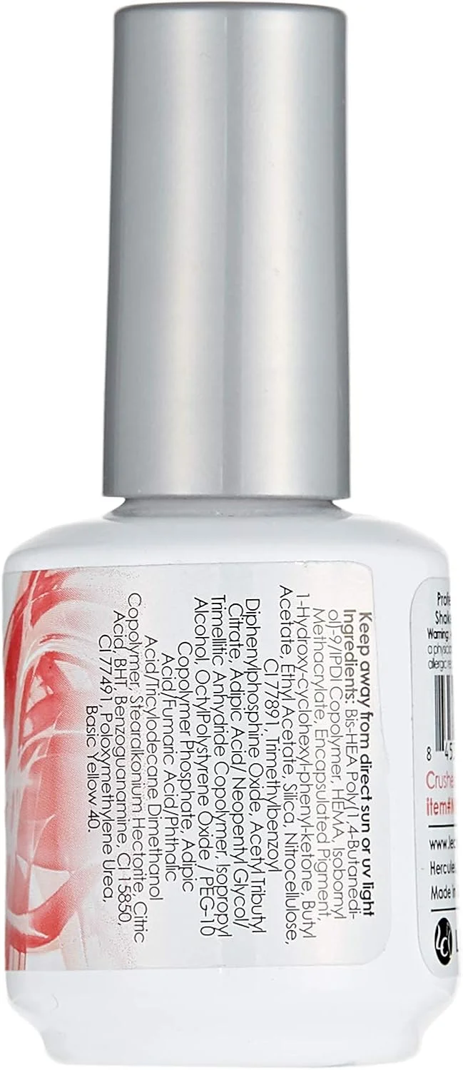 لاک ژل تغییر رنگ دهنده ناخن لچت مدل Perfect Match - مرجانی خرد شده، 15 میل