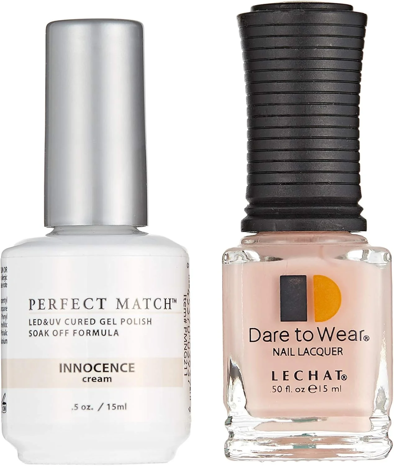 لاک ژل ناخن لچت Perfect Match با قابلیت خشک شدن با LED و UV - Innocence، 15 میلی لیتر