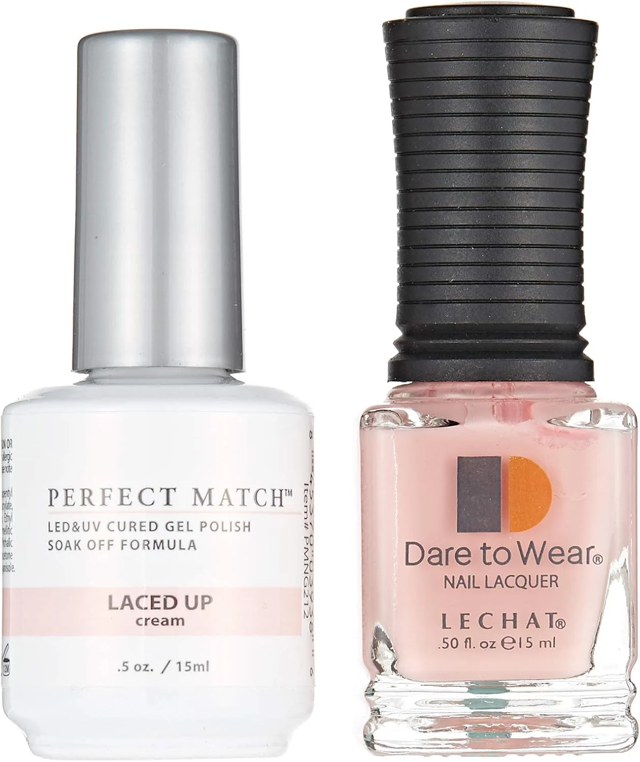 لاک ژل ناخن لچت Perfect Match با قابلیت خشک شدن با LED و UV - مدل Laced Up، حجم 15 میلی لیتر