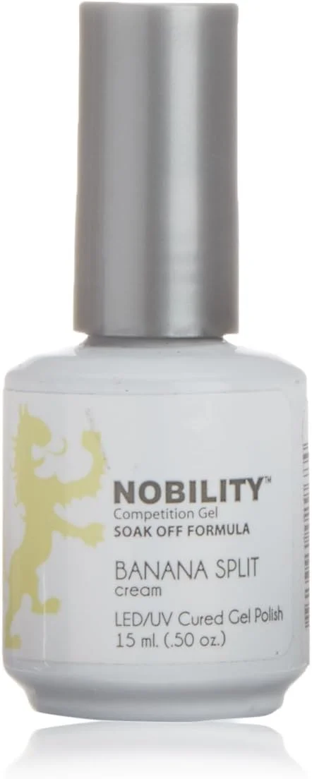 لاک ژل ناخن لچت مدل Nobility NBGP122، رنگ Banana Split (حجم 15 میلی لیتر)