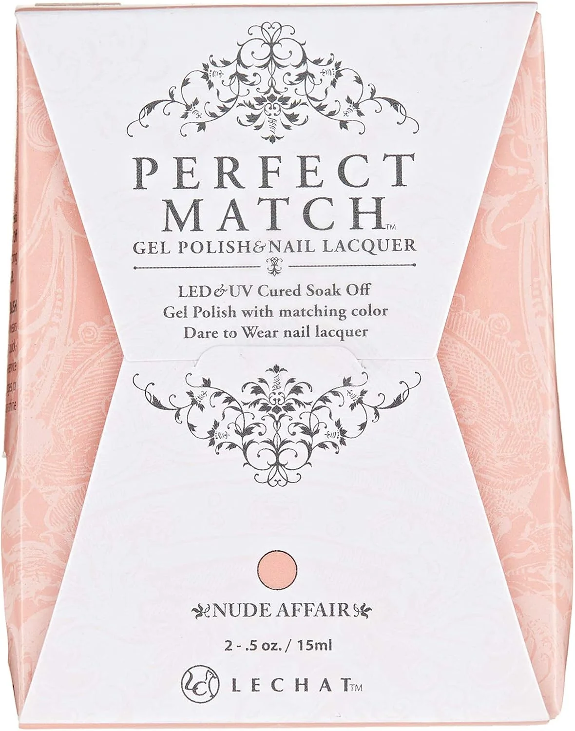 لاک ژل ناخن ال ای دی و یو وی لچت پرفکت مچ - Nude Affair، ۱۴.۸ میل