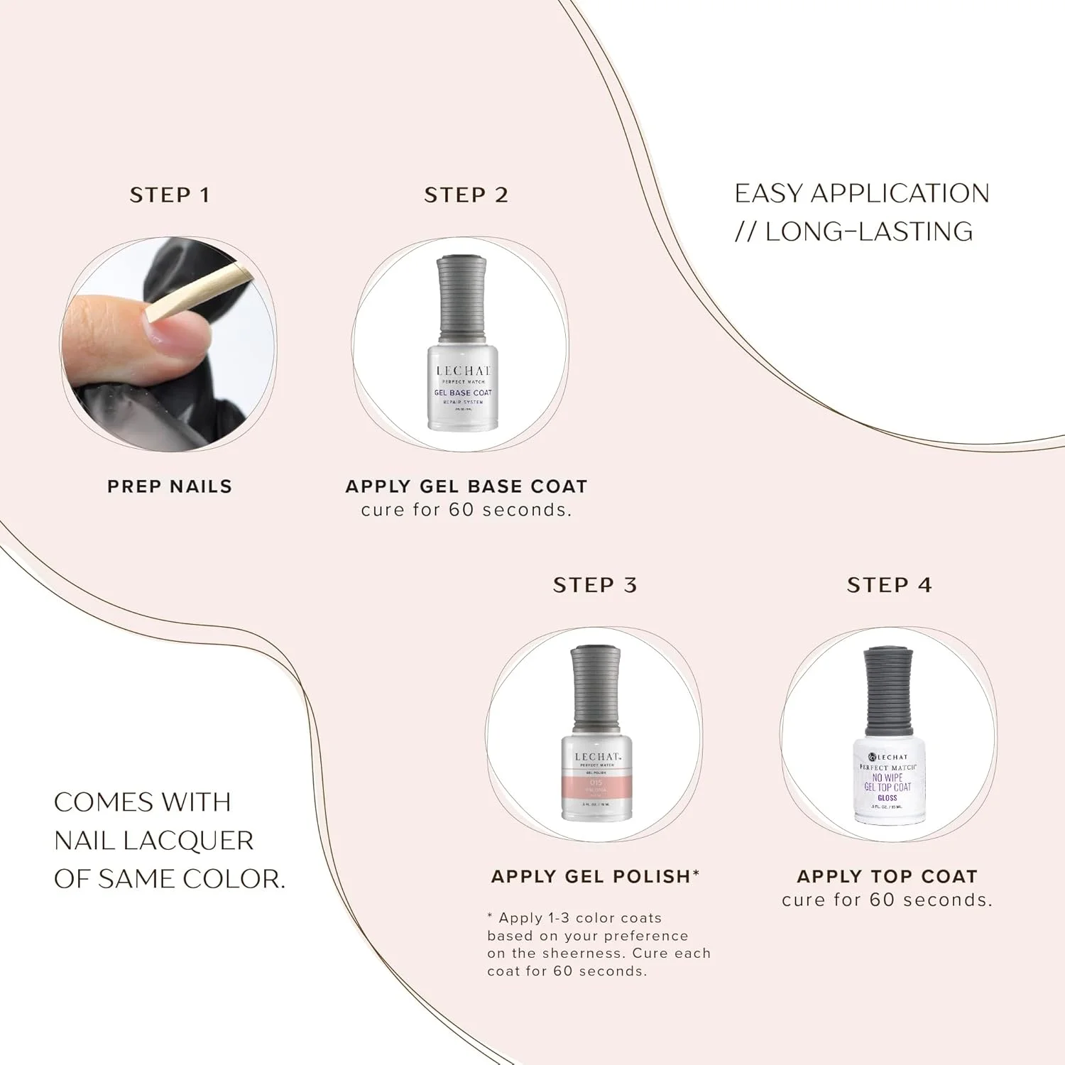 لاک ژل لچت پرفکت مچ - چی چی [PMS18]