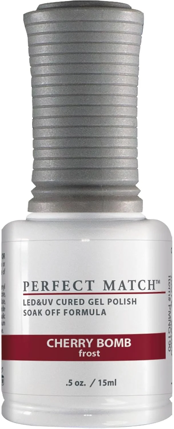 لاک ژل یو وی ال ای دی و لاک ناخن همرنگ لچت - Cherry Bomb