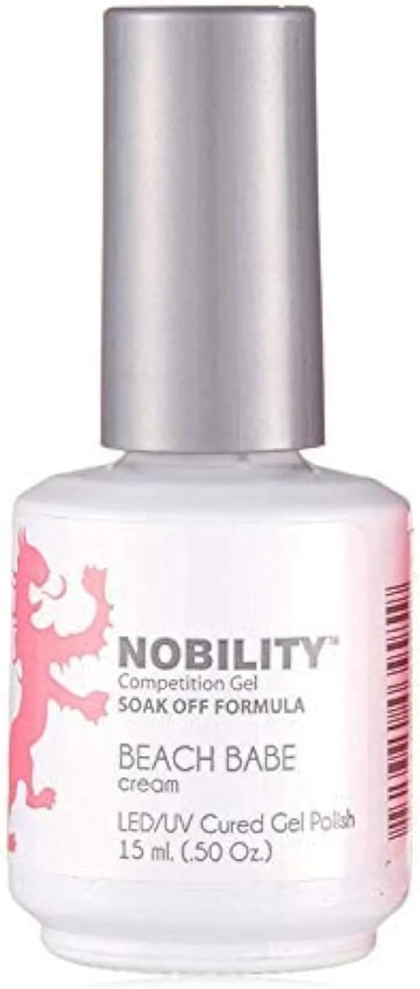 لاک ژل لچت Nobility UV LED Curve Gelish Manicure [NBGP177] Beach Babe