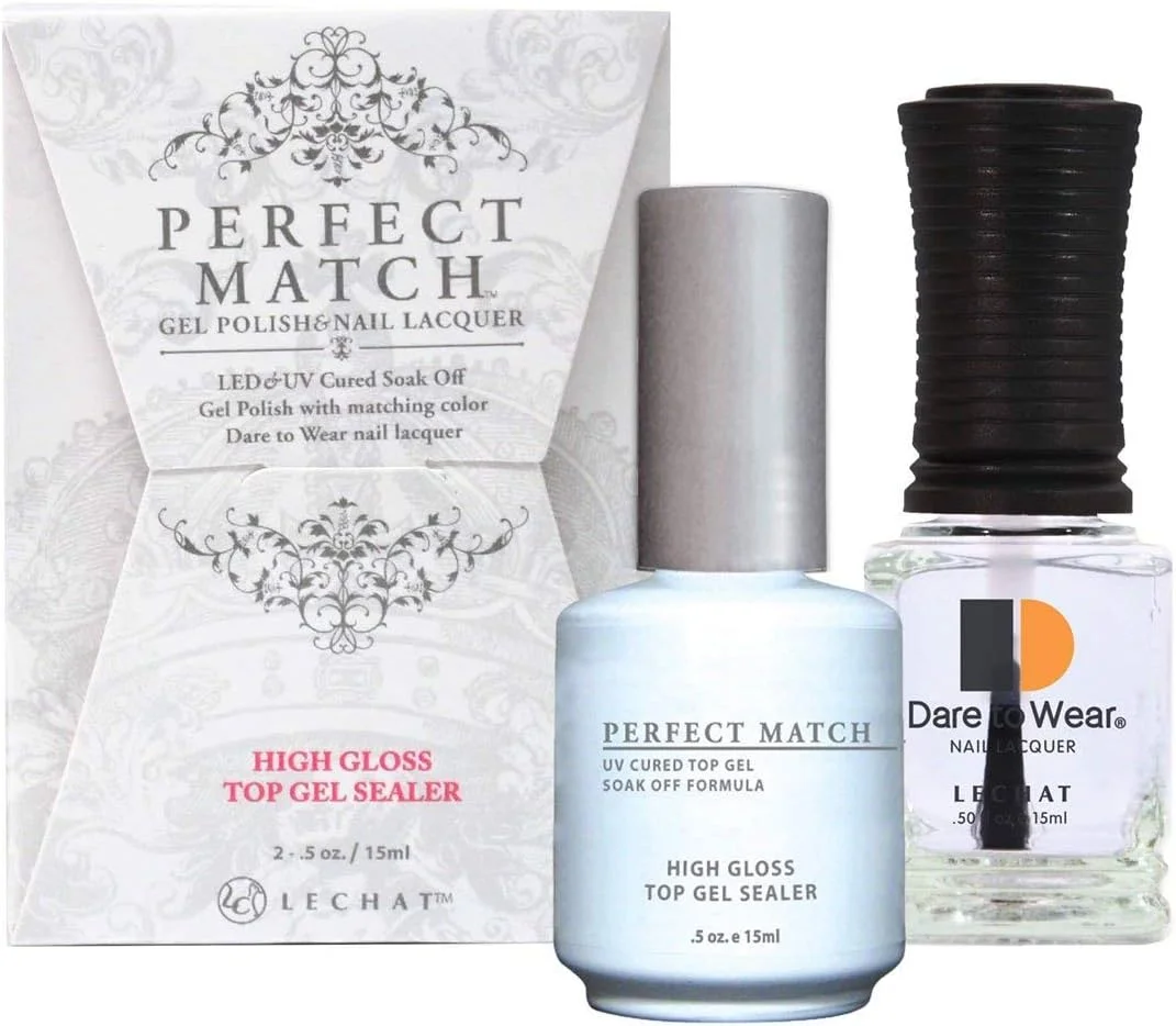 لاک ژل یو وی ال ای دی و لاک ناخن همرنگ - تاپ و بیس کت - 15 میلی لیتر