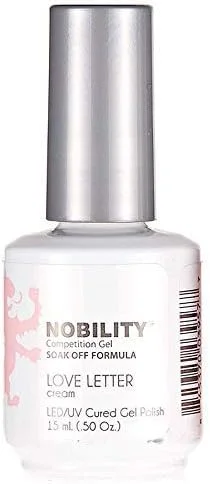 لاک ژل لچت نوبلیتی UV LED مدل Curve Gelish Manicure [NBGP139] Love Letter