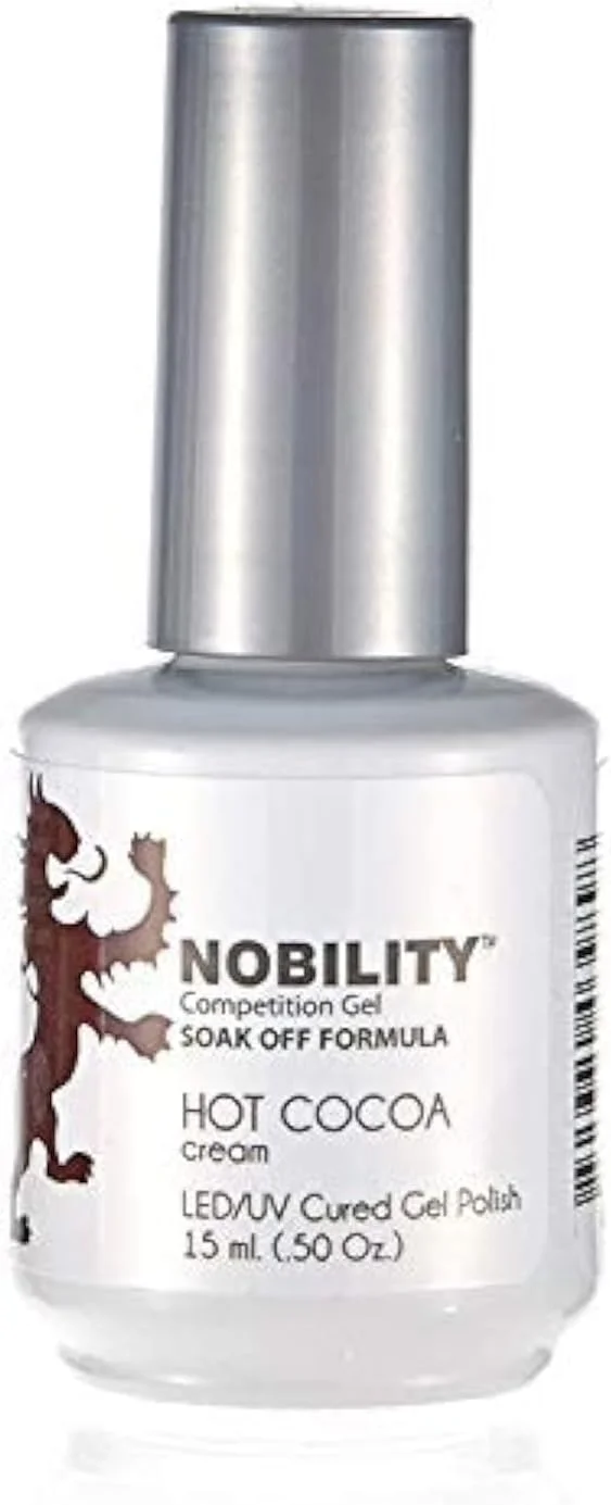 لاک ژل لچت نوبلیتی UV LED مدل Curve Gelish Manicure [NBGP171] هات کاکائو