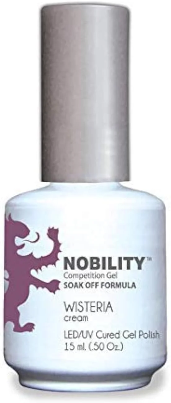 لاک ژل لچت نوبیلیتی UV LED مدل Curve Gelish Manicure [NBGP136] ویستریا