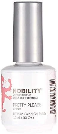 لاک ژل ناخن لچت Nobility مدل Curve Gelish Manicure [NBGP147] Pretty Please