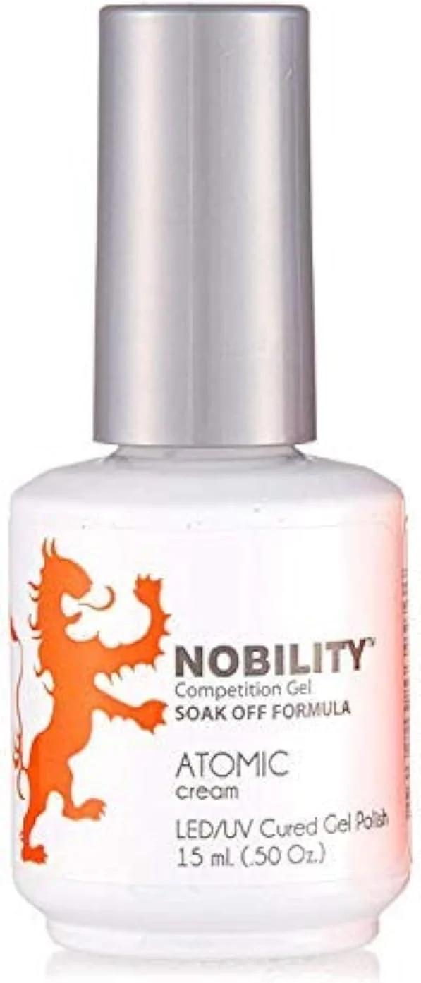لاک ژل ناخن لچت نوبلیتی، مناسب برای مانیکور با دستگاه UV LED، مدل [NBGP176] Atomic