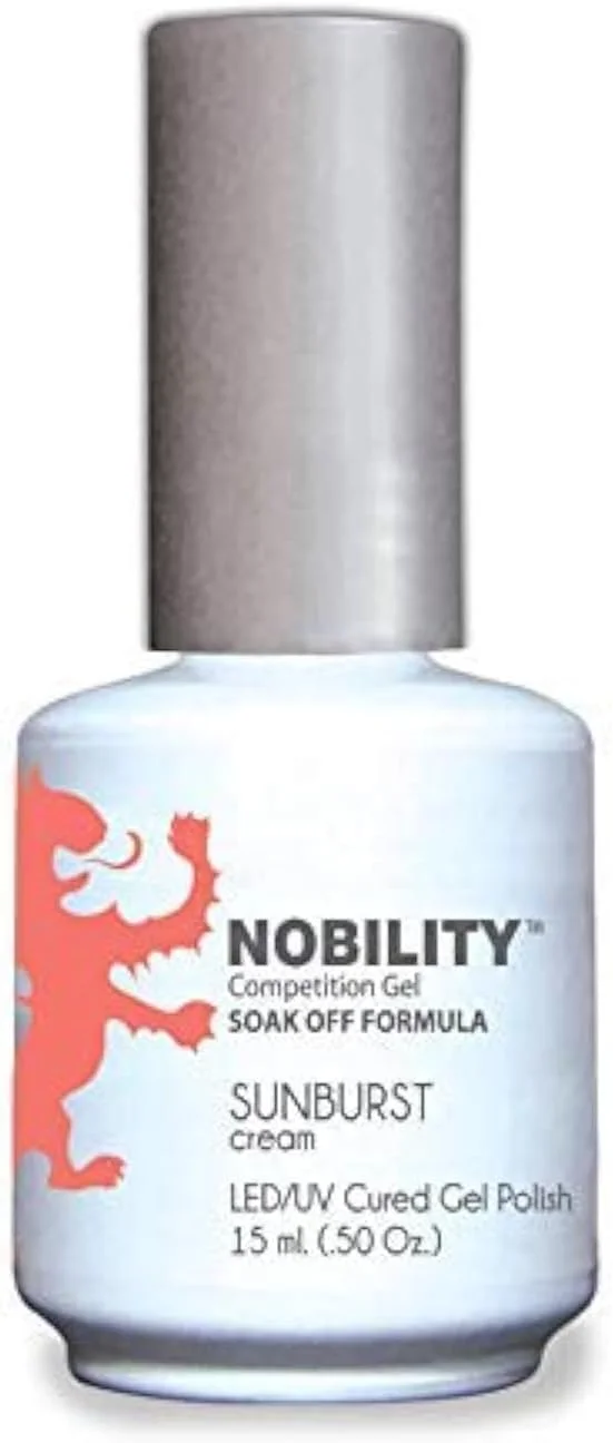لاک ژل لچت نوبیلیتی UV LED مدل Curve Gelish Manicure [NBGP133] Sunburst