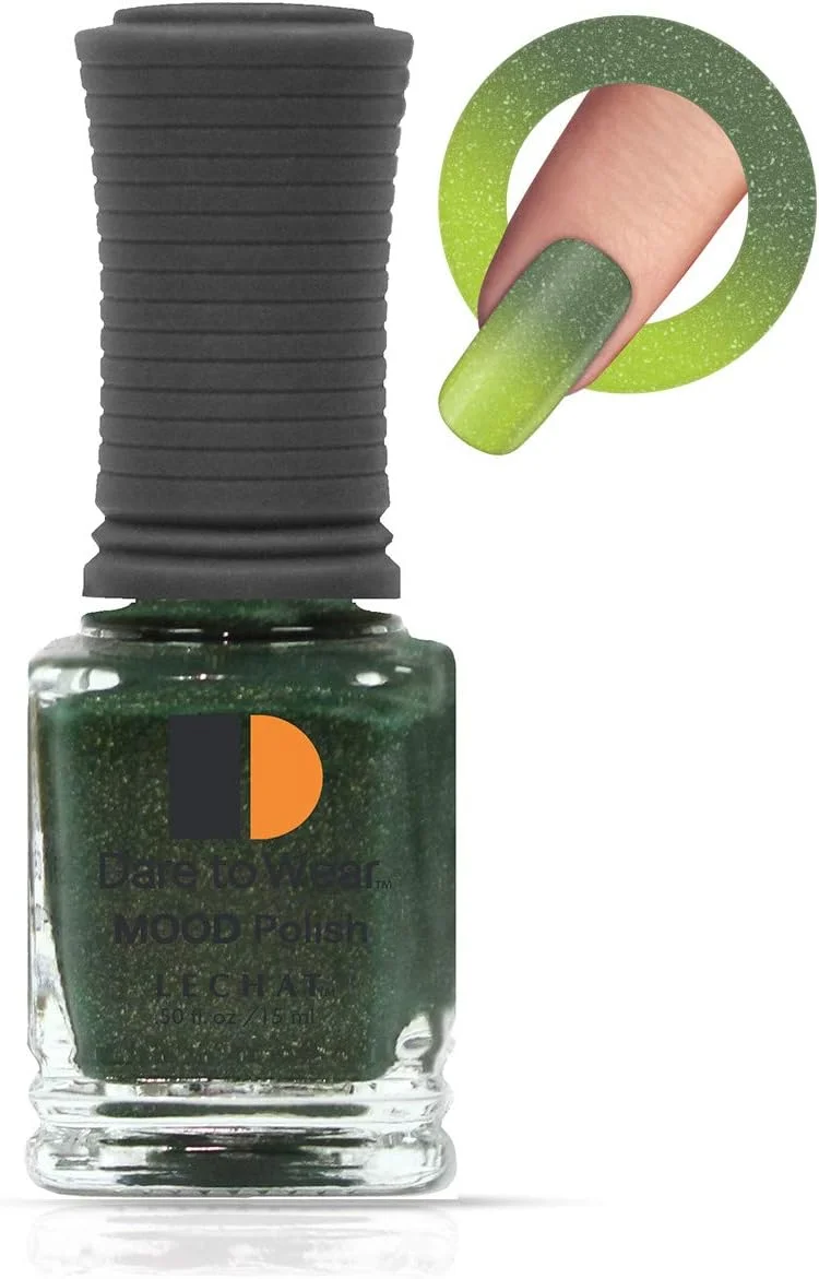 لاک ناخن تغییر رنگ دهنده LECHAT Dare To Wear، رنگ لیمویی، 15 میلی لیتر