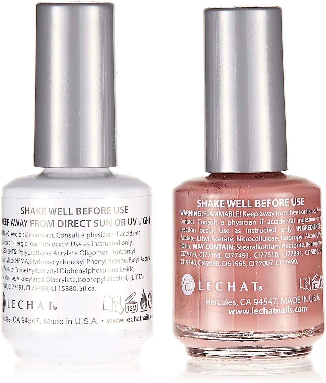 لاک ژل و لاک ناخن لچت نوبیلیتی، ساحل بدن