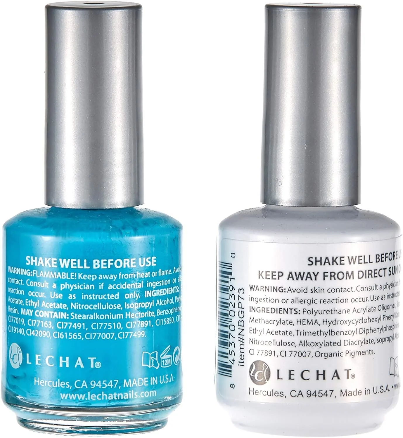 لاک ژل و لاک ناخن لچت نوبیلیتی، آبی کاستاریکا