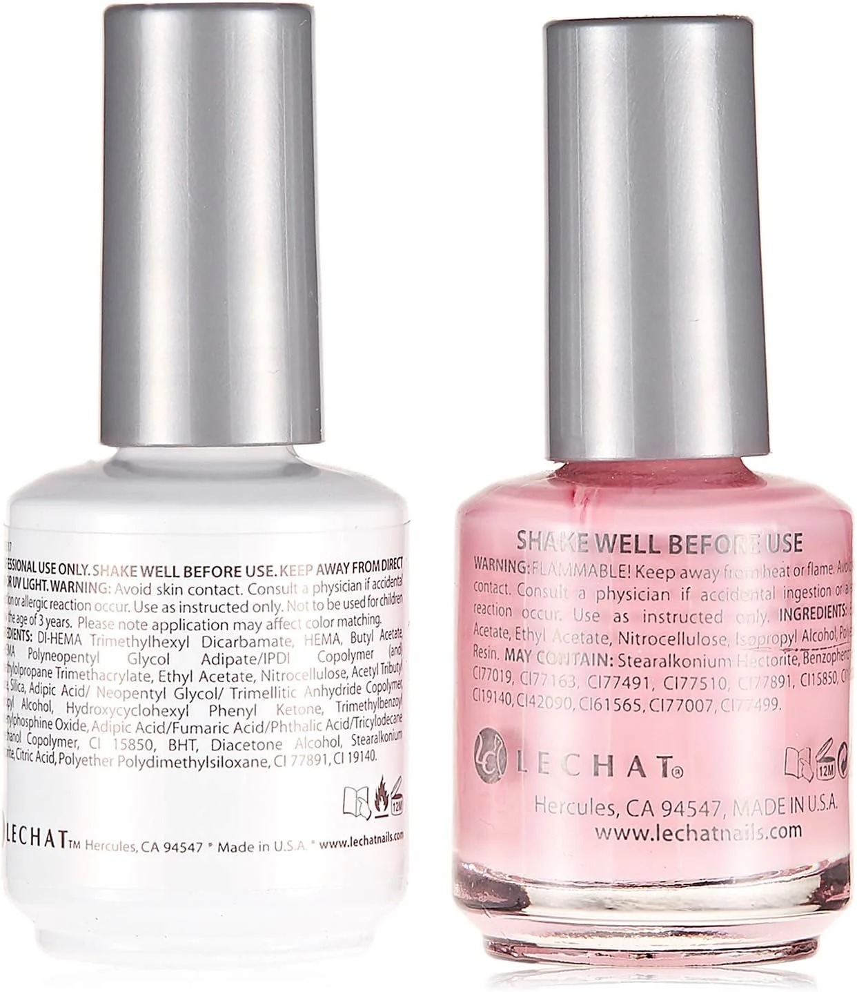 لاک ژل و لاک ناخن لچت نوبیلیتی، صورتی قلقلکی