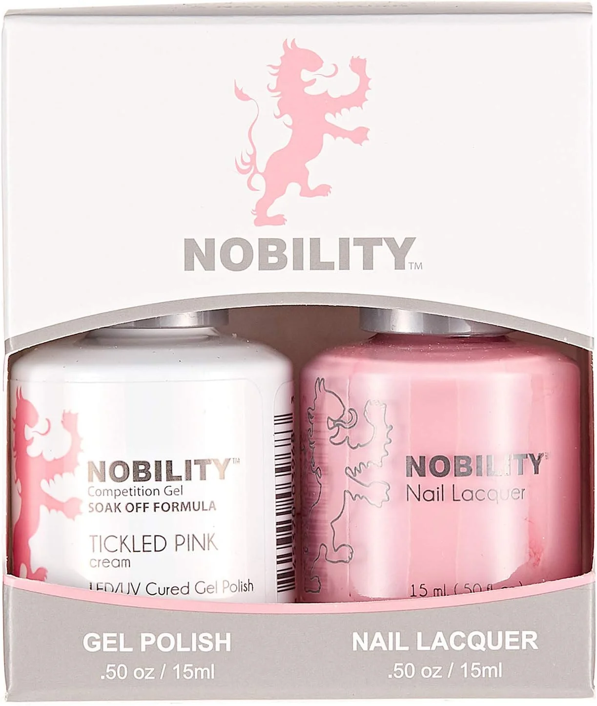 لاک ژل و لاک ناخن لچت نوبیلیتی، صورتی قلقلکی