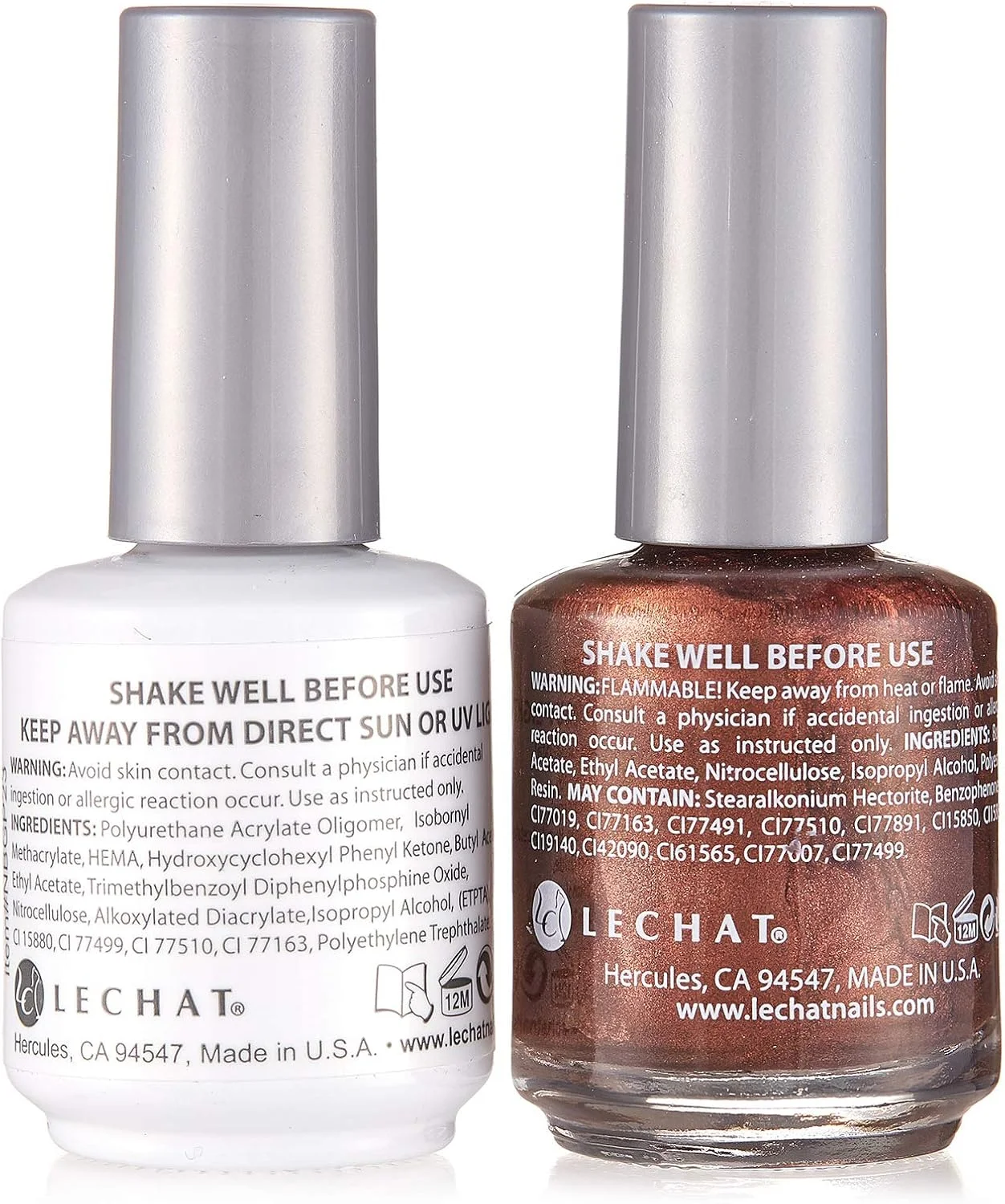 لاک ژل و لاک ناخن لچت نوبیلیتی، قهوه ای