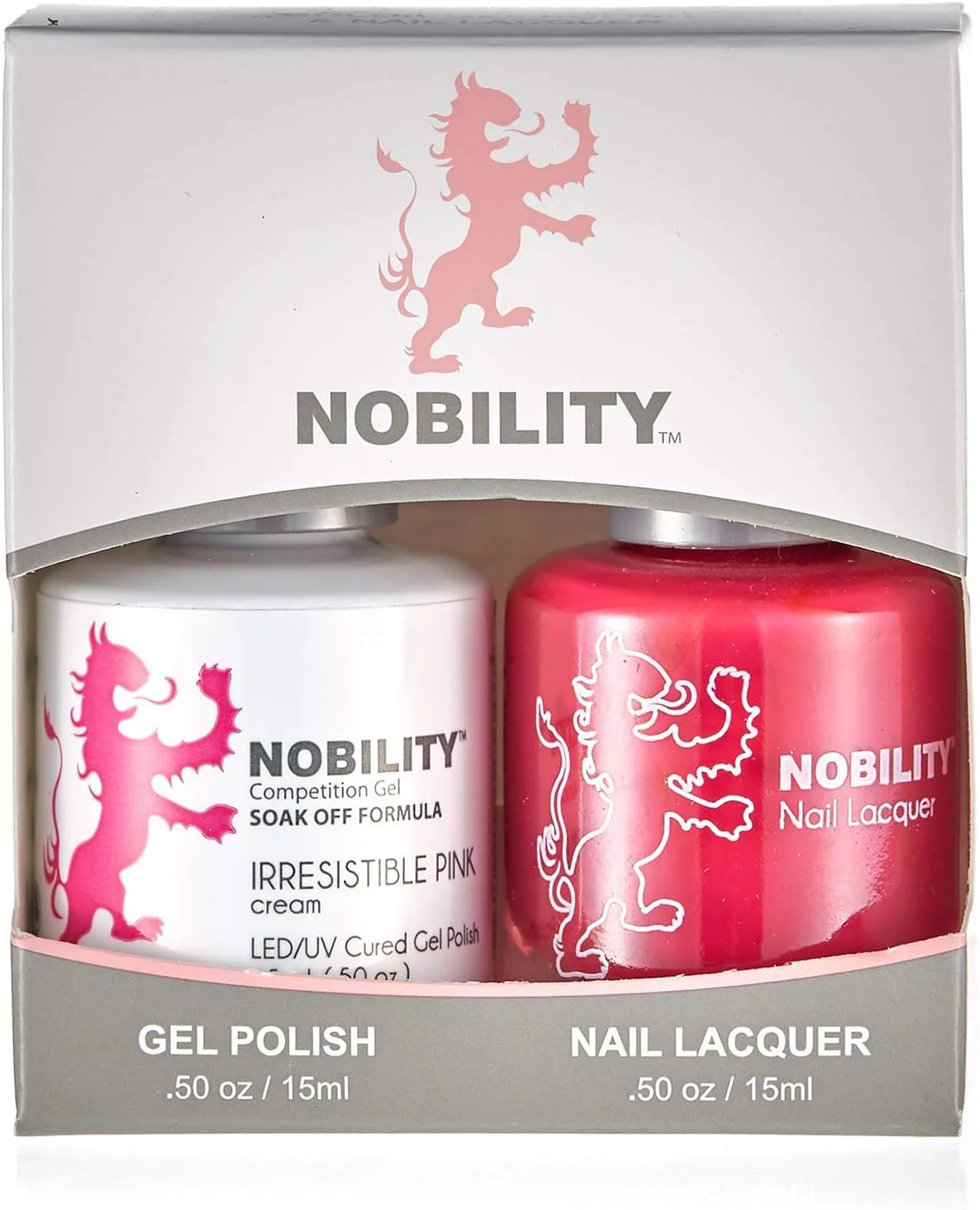 لاک ژل و لاک ناخن لچت نوبیلیتی، صورتی فریبنده