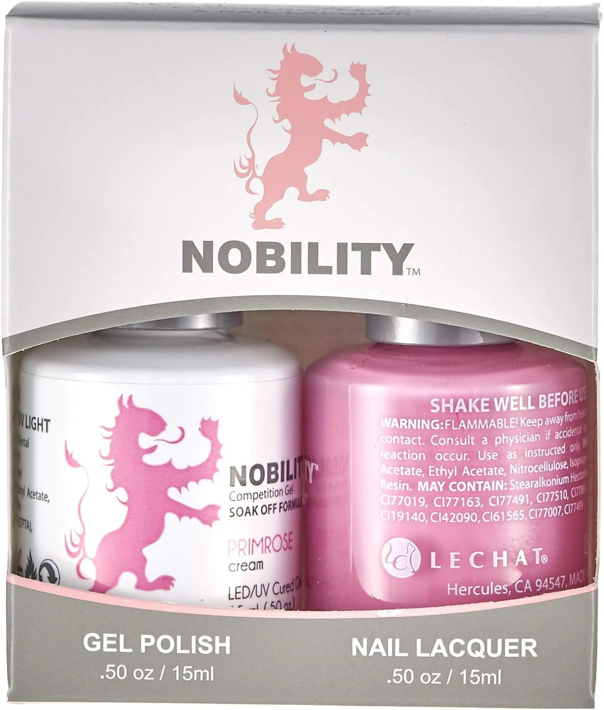 لاک ژل و لاک ناخن لچت نوبیلیتی، پریم رز