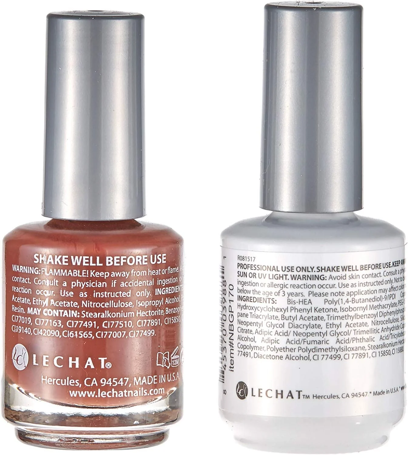 لاک ژل و لاک ناخن لچت نوبلیتی، گردویی