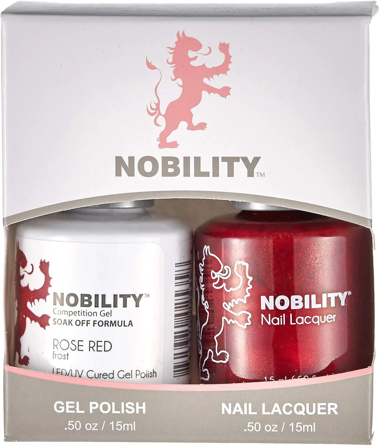 لاک ژل و لاک ناخن لچت نوبیلیتی، رز قرمز