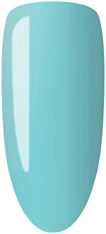 لاک ژل ناخن لچت نوبیلیتی، مناسب دستگاه UV LED، طراحی منحنی، مدل ژلیش مانیکور [NBGP164] رنگ نعنایی زمستانی