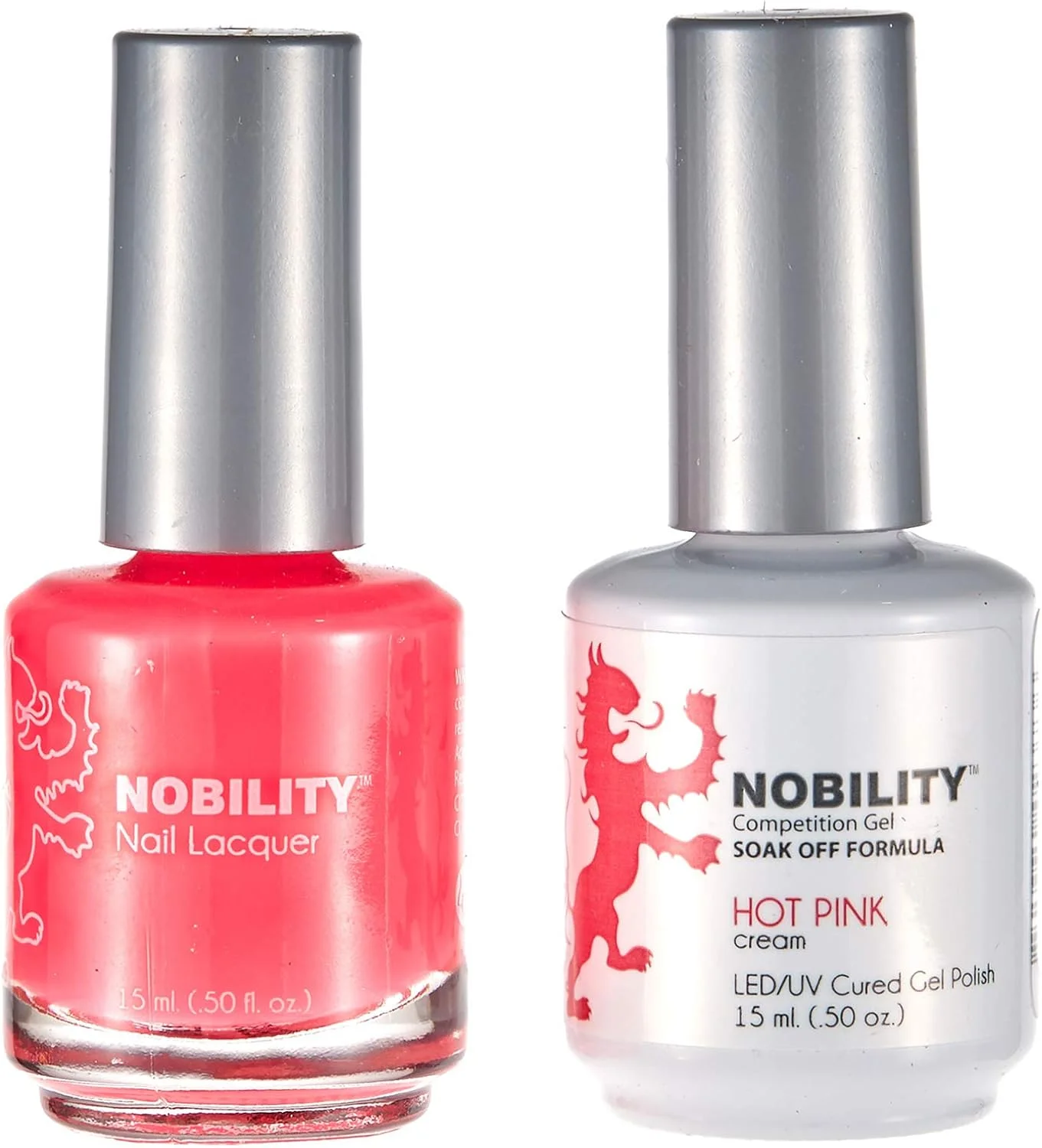 لاک ژل و لاک ناخن لچت نوبیلیتی، صورتی آتشین