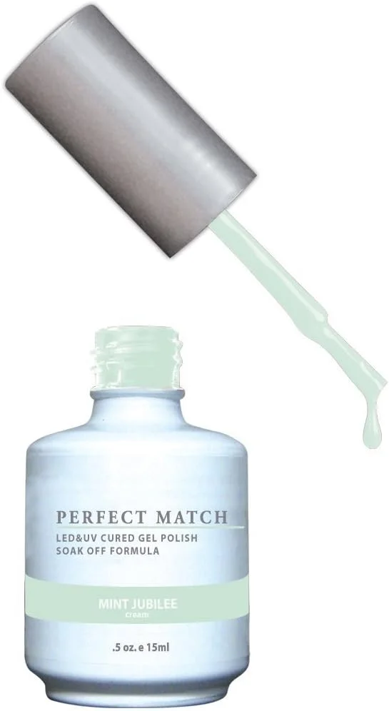 لاک ژل پولیش لچت Perfect Match، نعنایی جشن، 15 میلی لیتر (PMS116)