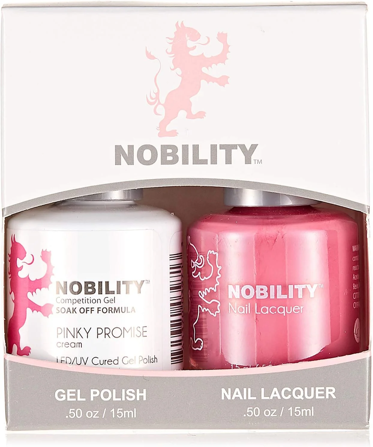 لاک ژل و لاک ناخن لچت نوبیلیتی، پیمان صورتی