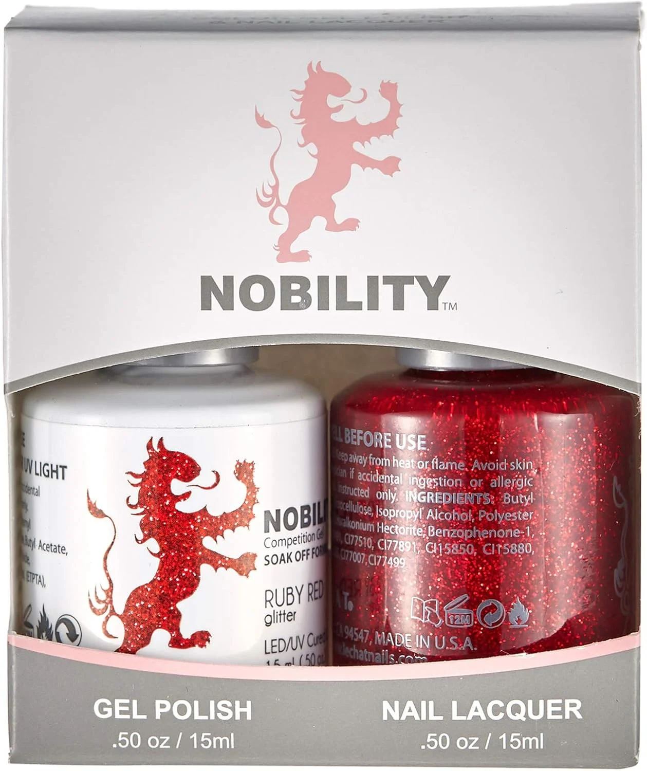 لاک ژل و لاک ناخن لچت نوبیلیتی، یاقوت سرخ