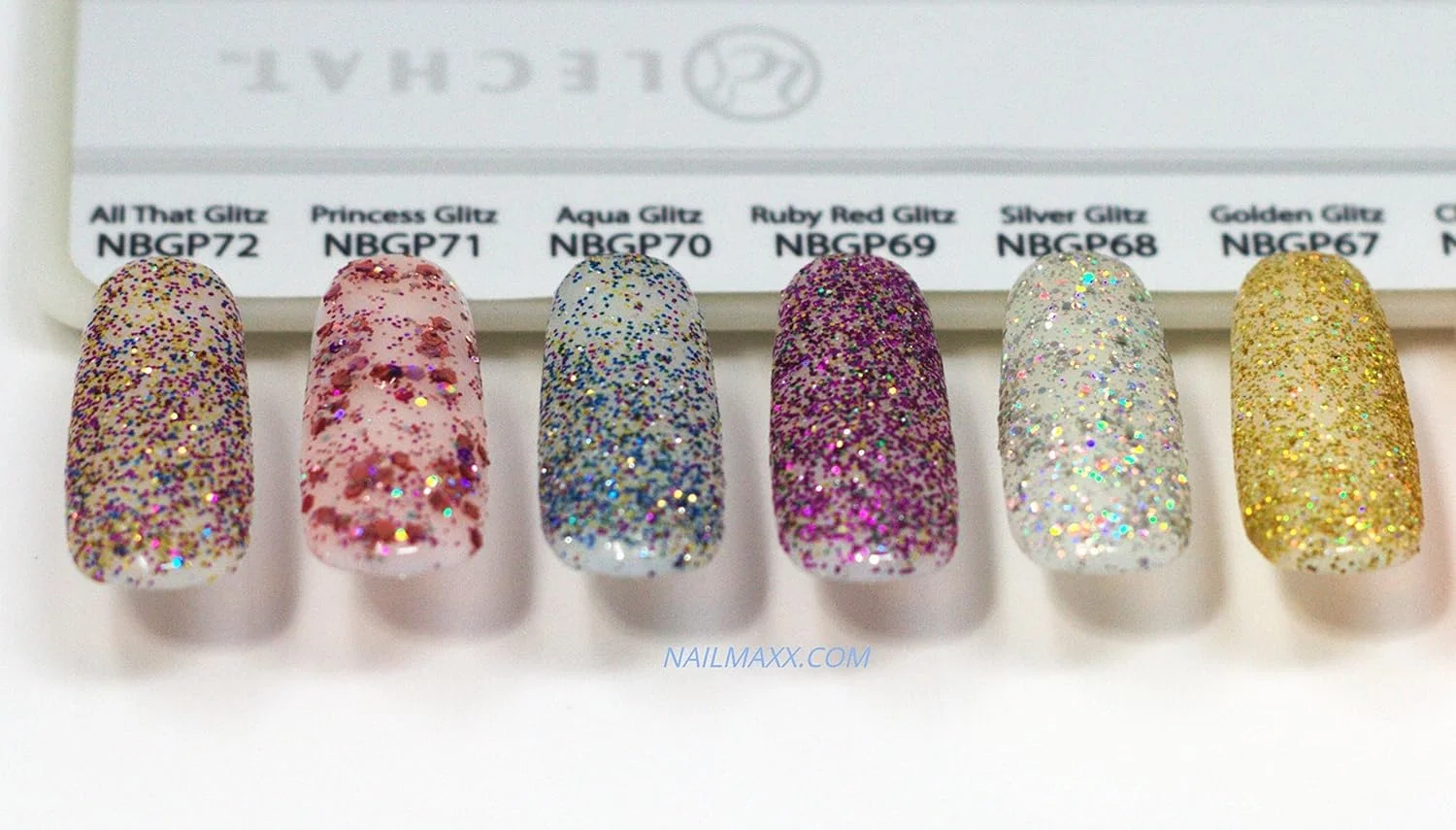 لاک ژل و لاک ناخن لچت نوبیلیتی، زرق و برق طلایی