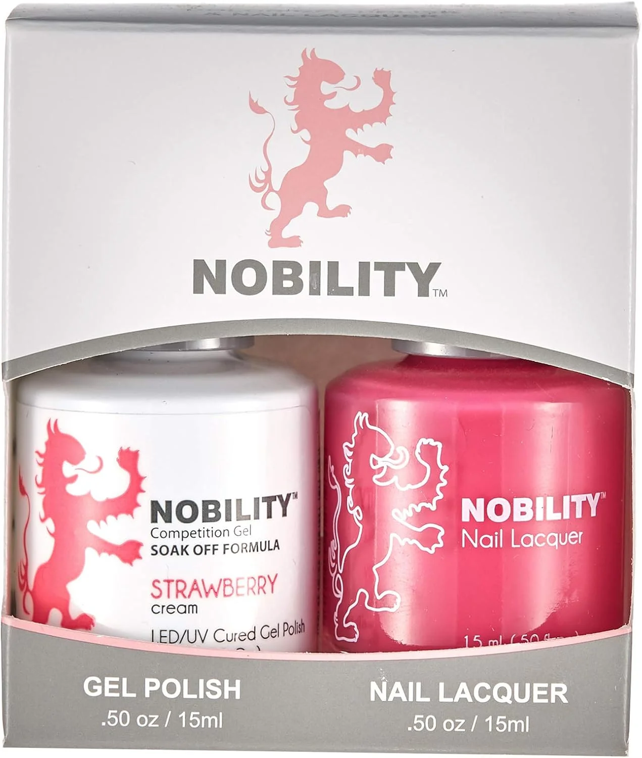 لاک ژل و لاک ناخن لچت نوبیلیتی، توت فرنگی