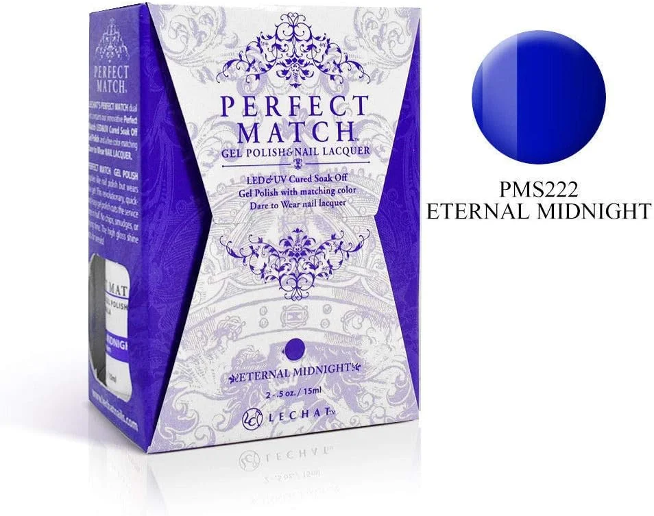 لاک ژل و لاک ناخن ست لچت، نیمه شب جاودانه