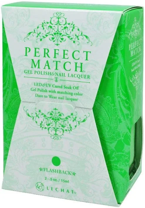 لاک ژل یو وی ال ای دی و لاک ناخن همرنگ لچت - فلش بک