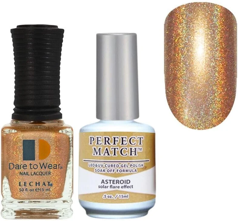 لاک ژل یو وی ال ای دی و لاک ناخن همرنگ لچت - Asteroid