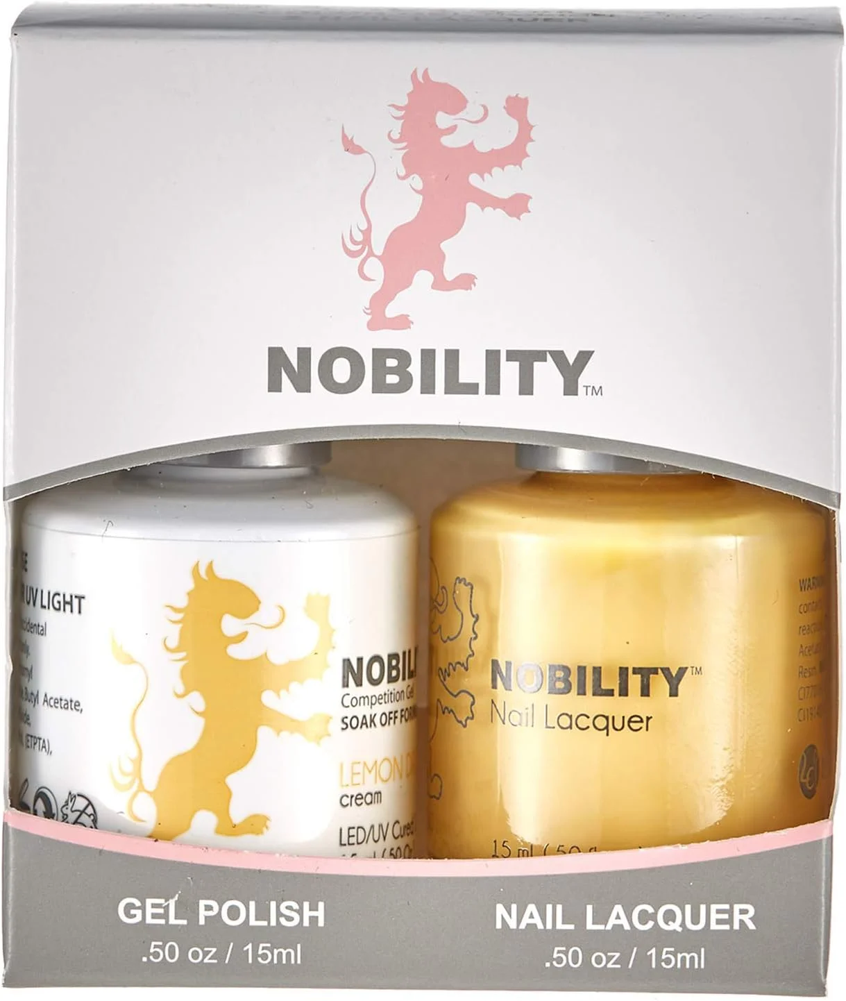 لاک ژل و لاک ناخن لچت نوبیلیتی، لیمویی