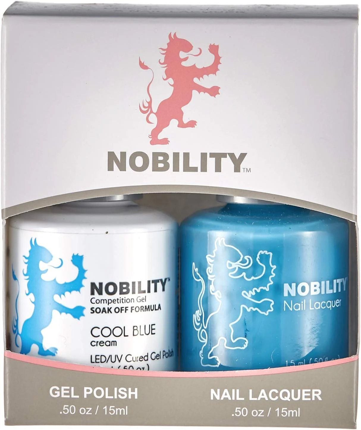 لاک ژل و لاک ناخن لچت نوبیلیتی، آبی خنک