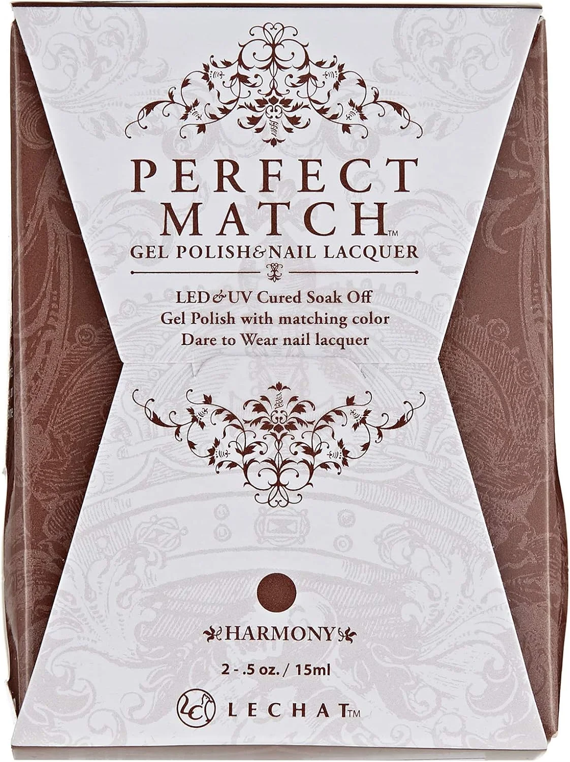 لاک ژل ناخن لچت Perfect Match با قابلیت خشک شدن با LED و UV - هارمونی، 15 میل