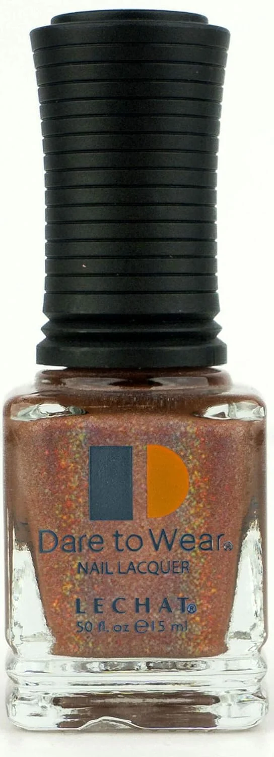 لاک ناخن طیفی Lechat Dare to Wear - رنگ سالمون نرم اکلیلی هولوگرافیک Nebula 15ml