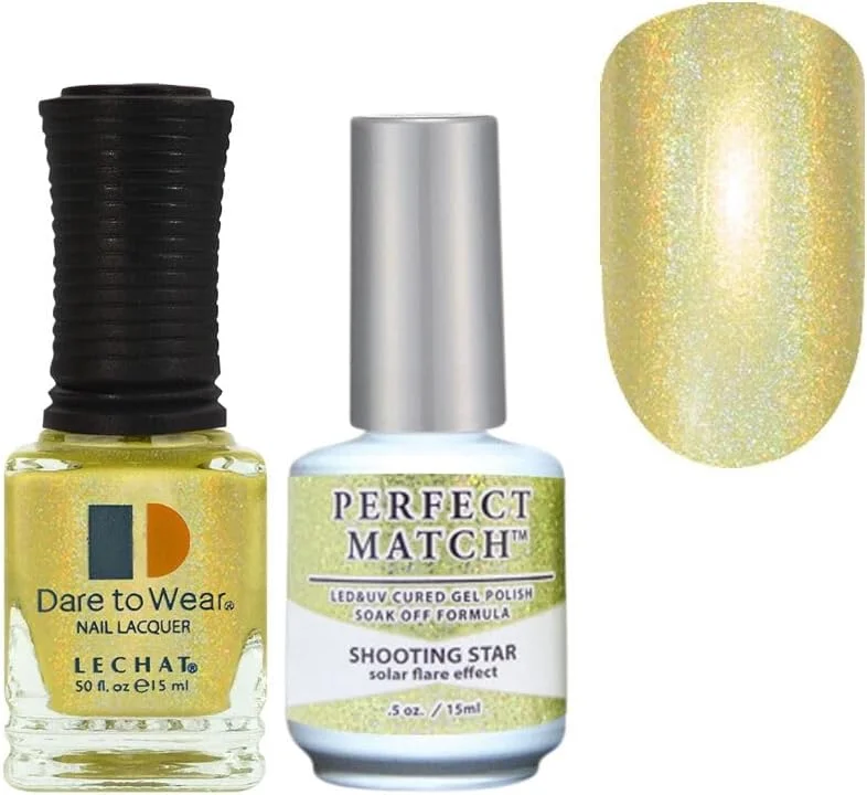 لاک ژل یو وی ال ای دی و لاک ناخن همرنگ لچت - ستاره دنباله دار