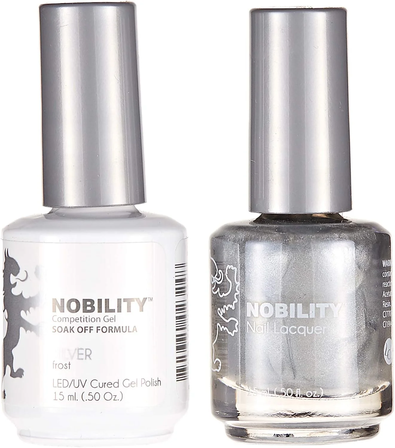 لاک ژل و لاک ناخن لچت نوبیلیتی، نقره ای
