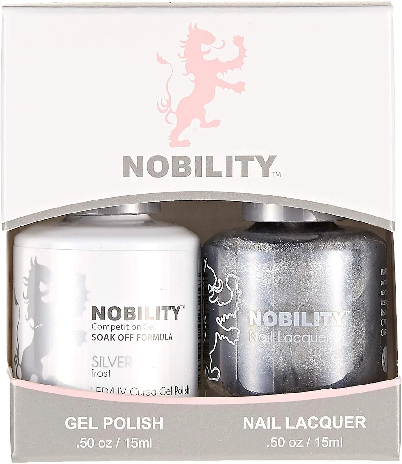 لاک ژل و لاک ناخن لچت نوبیلیتی، نقره ای