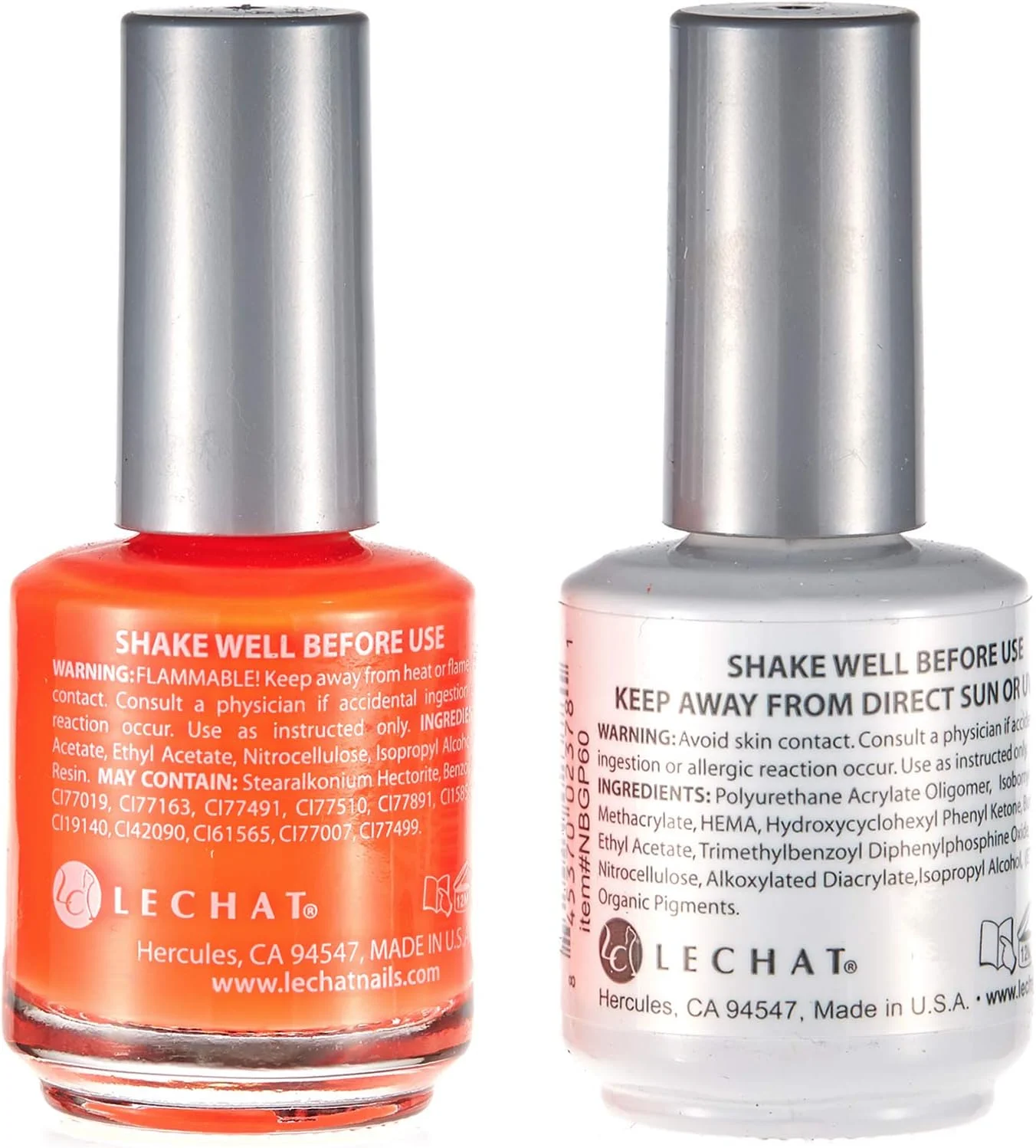 لاک ژل و لاک ناخن لچت نوبیلیتی، نارنجی