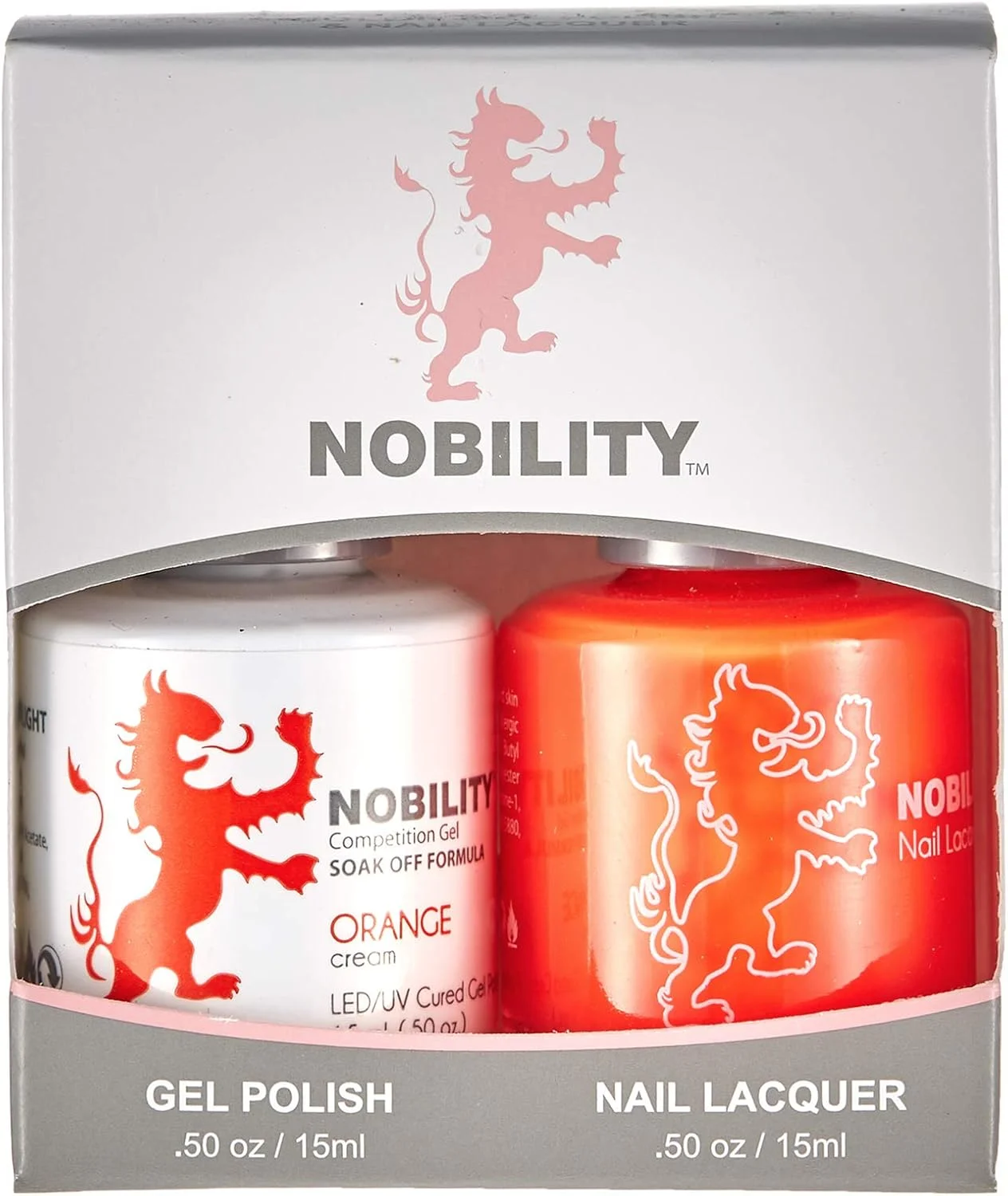 لاک ژل و لاک ناخن لچت نوبیلیتی، نارنجی