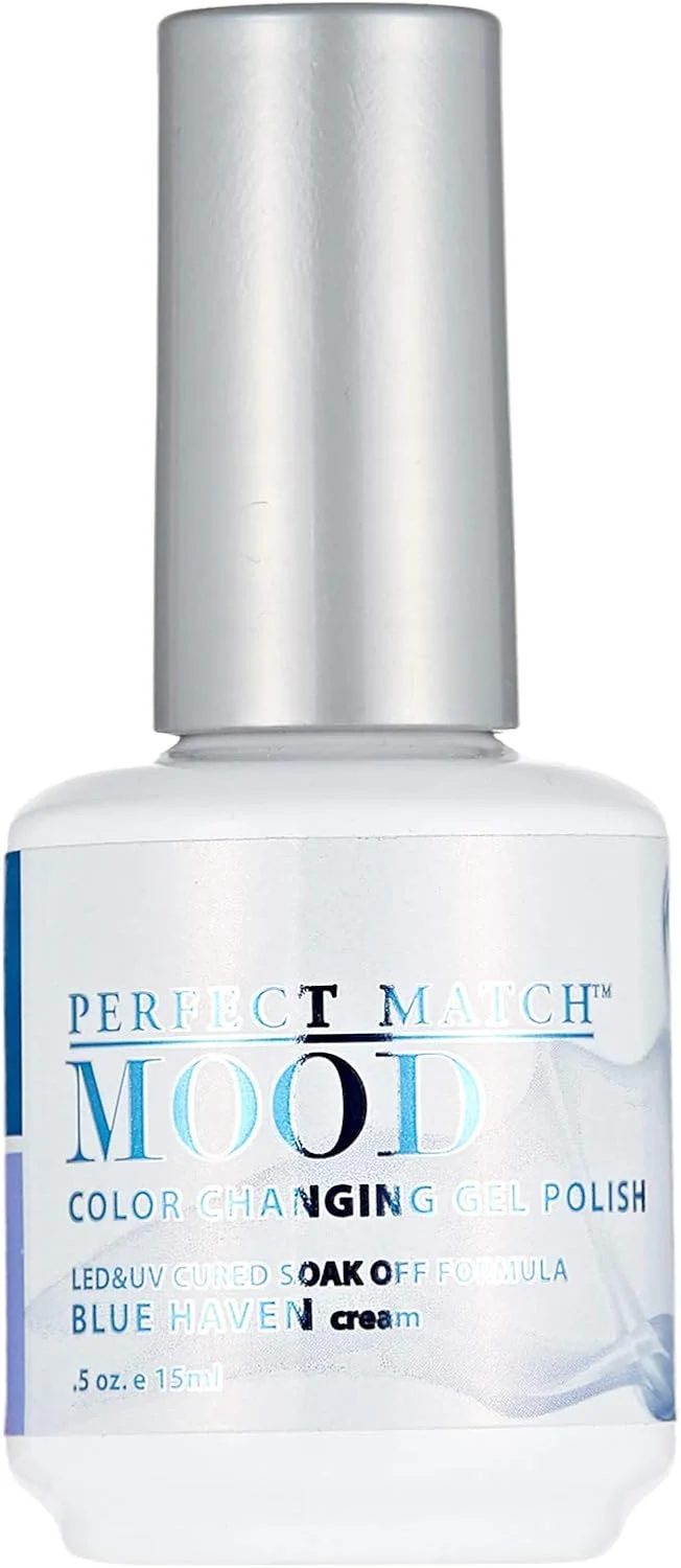 لاک ژل تغییر رنگ دهنده ناخن لچت پرفکت مچ - Blue Haven، 15 میلی لیتر