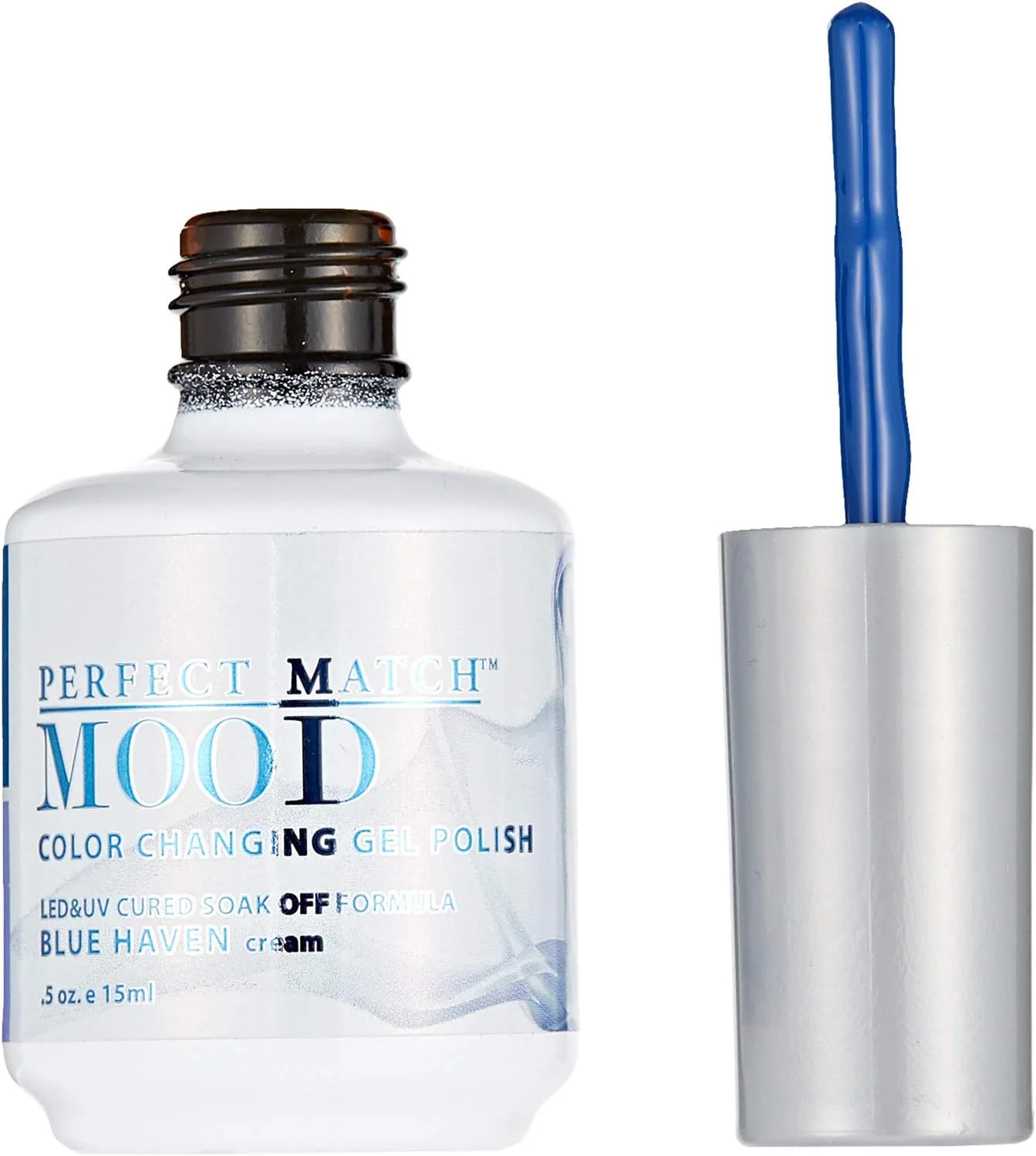 لاک ژل تغییر رنگ دهنده ناخن لچت پرفکت مچ - Blue Haven، 15 میلی لیتر