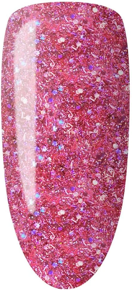 لاک ژل ناخن Lechat، مجموعه لاک ناخن رنگ پوست، لاک ناخن Nobility، Princess Glitz NBNL71