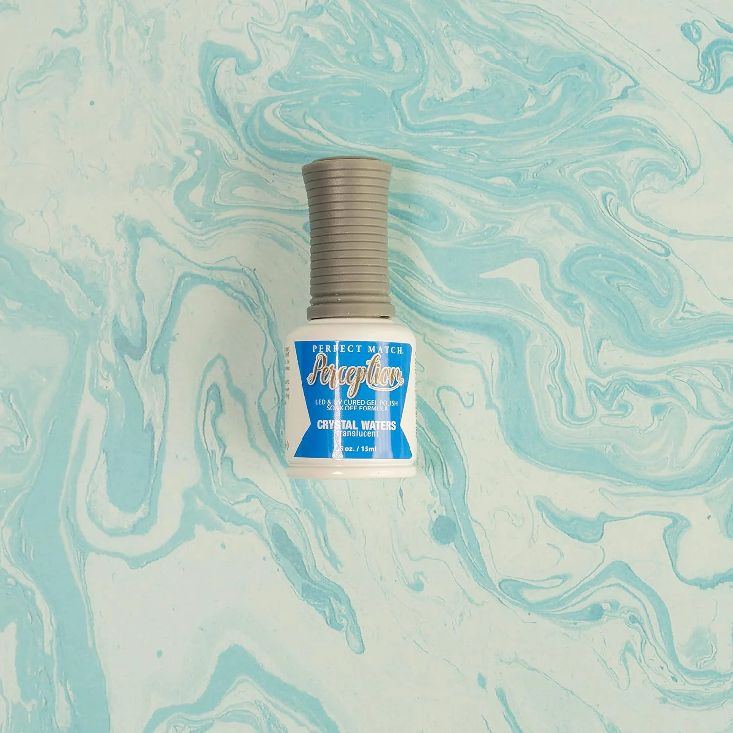 لاک ژل شفاف لچت، فرمول خیساندنی، قابل خشک شدن با LED و UV، لاک ژل نیمه شفاف کریستالی، 15 میلی لیتر، TGP03، رنگ لاک 15 میلی لیتری Perfect Match