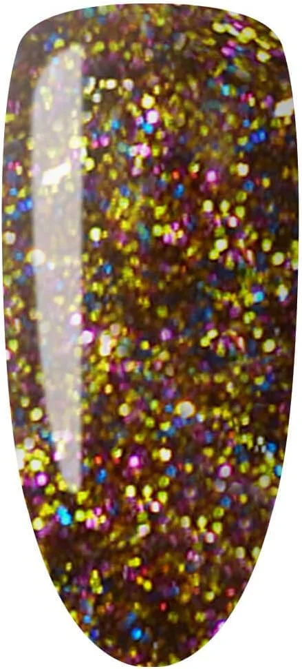 لاک ژل ناخن Lechat، مجموعه لاک ناخن رنگ پوست، لاک ناخن Nobility، All That Glitz NBNL72