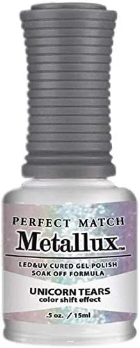 لاک ژل متالاکس لچت Perfect Match - رنگ اشک تکشاخ